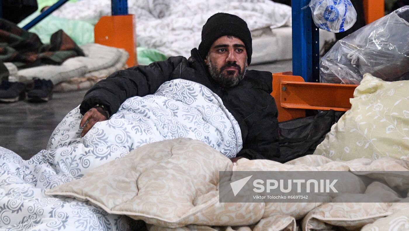 Belarus Poland Border Refugees