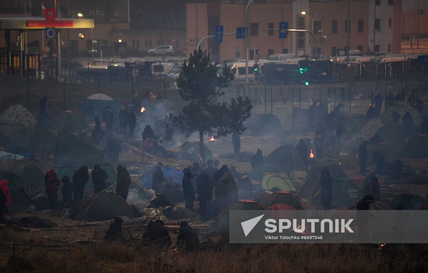 Belarus Poland Border Refugees