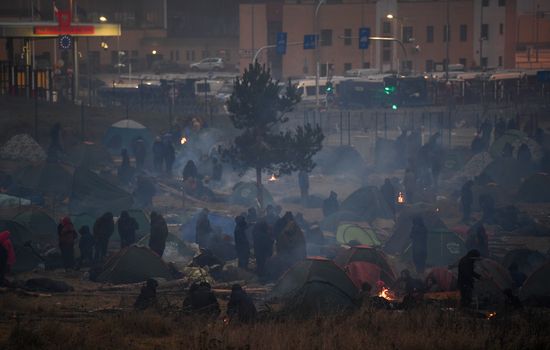 Belarus Poland Border Refugees