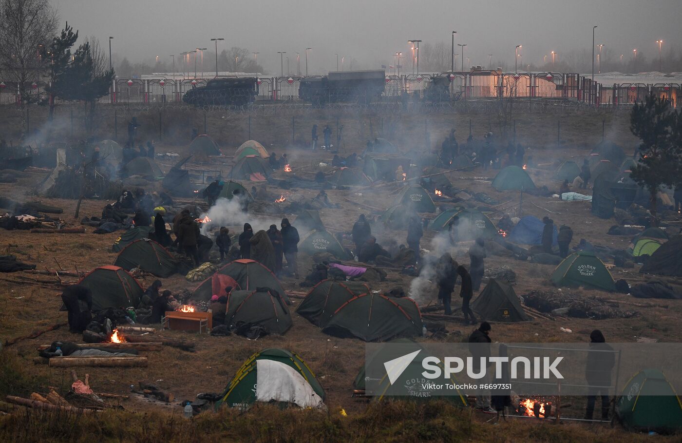Belarus Poland Border Refugees