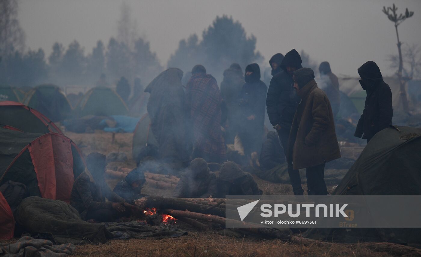 Belarus Poland Border Refugees