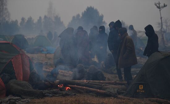 Belarus Poland Border Refugees