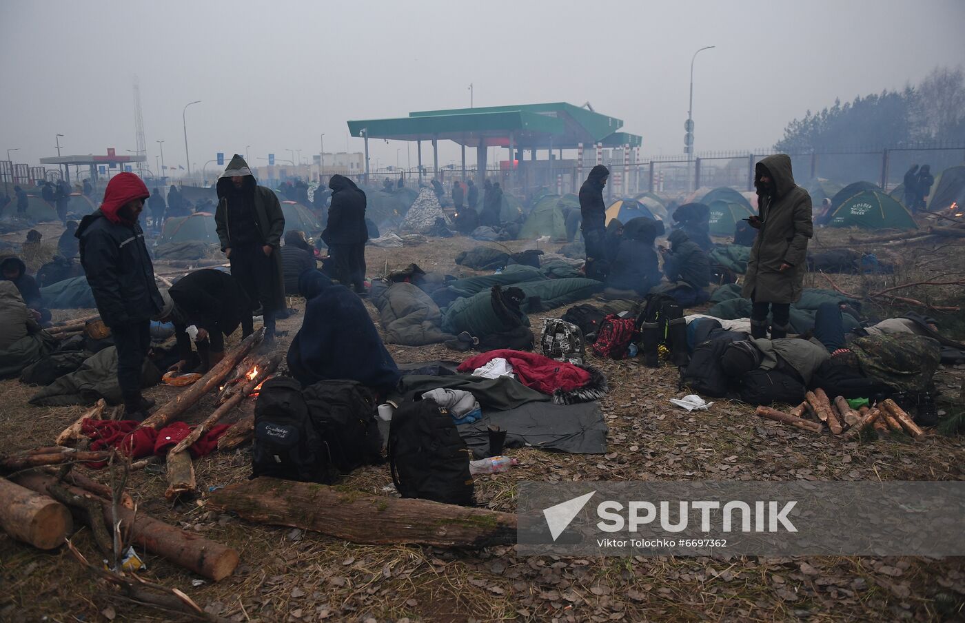 Belarus Poland Border Refugees