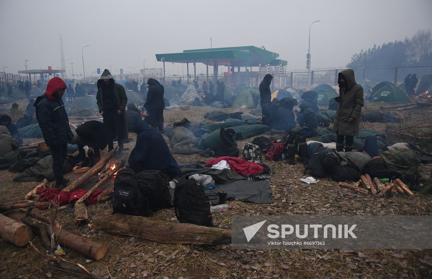 Belarus Poland Border Refugees