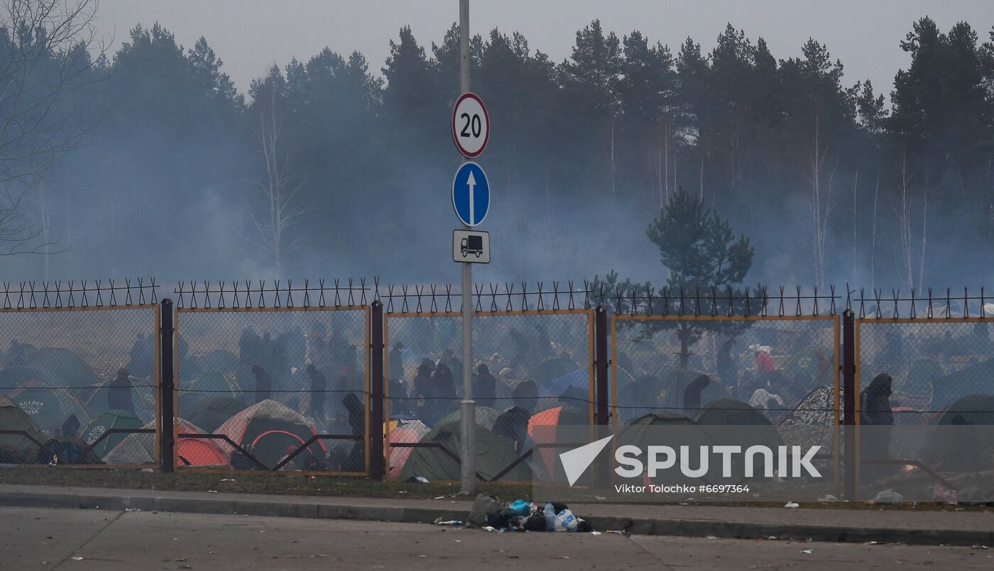 Belarus Poland Border Refugees