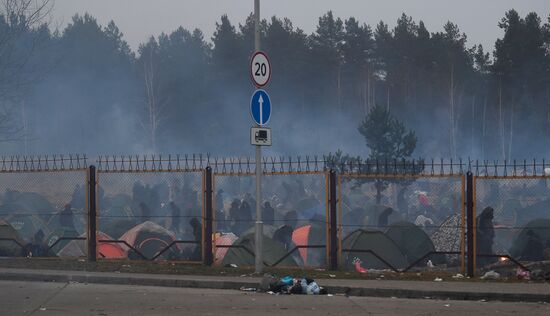Belarus Poland Border Refugees