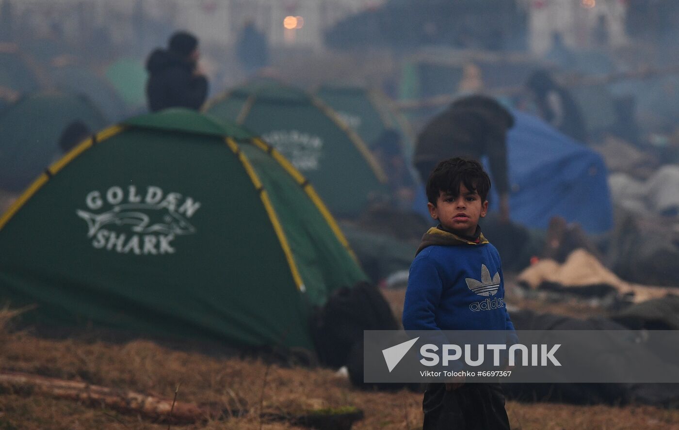 Belarus Poland Border Refugees