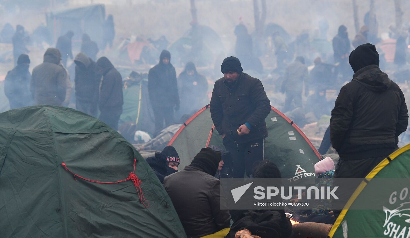 Belarus Poland Border Refugees