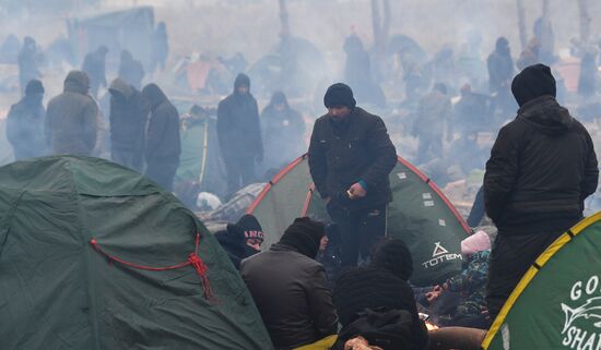 Belarus Poland Border Refugees