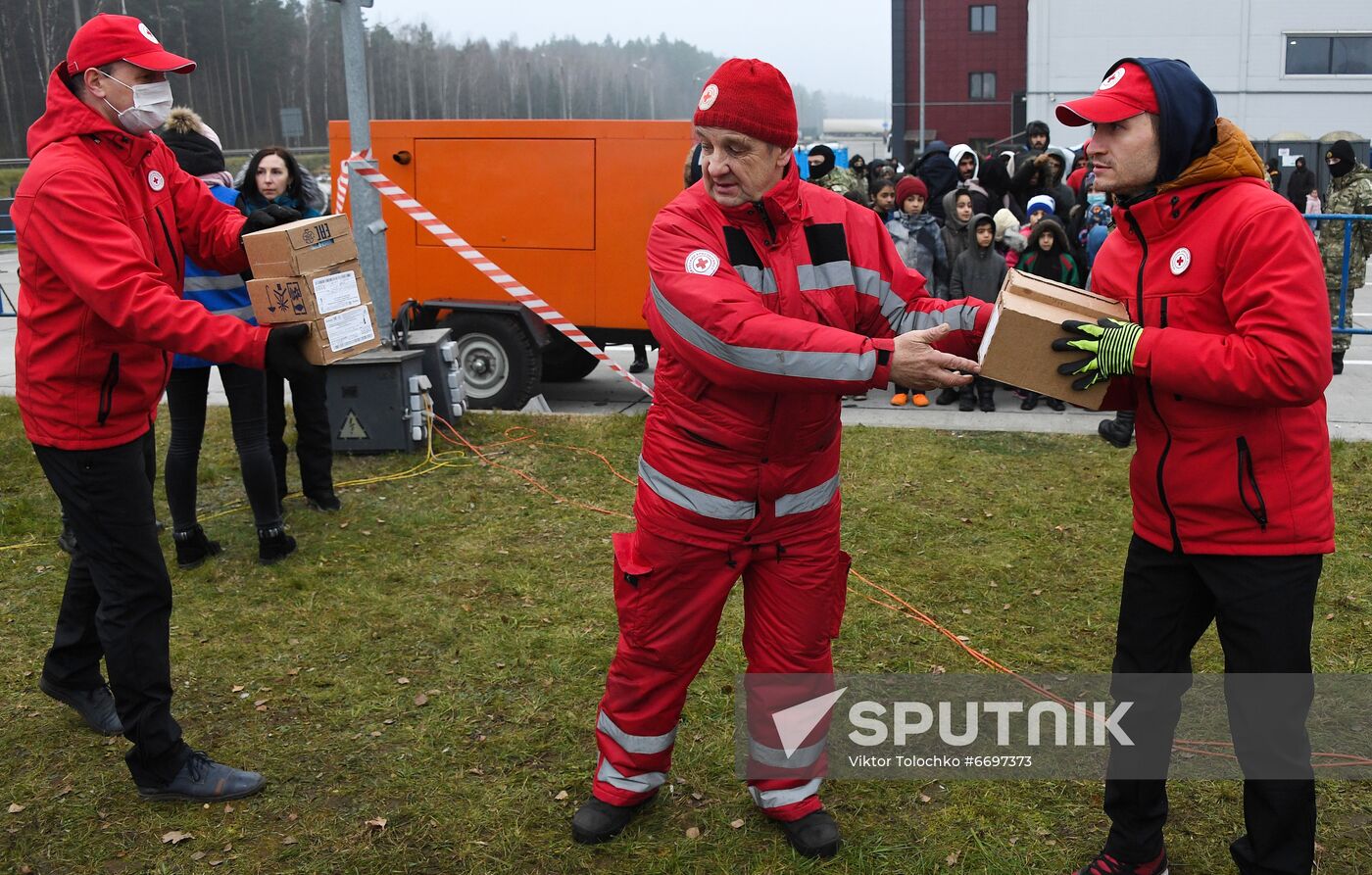Belarus Poland Border Refugees