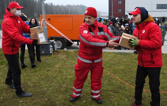 Belarus Poland Border Refugees