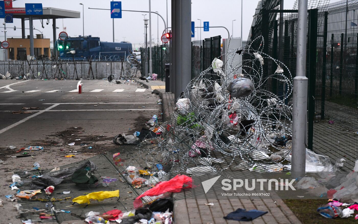 Belarus Poland Border Refugees