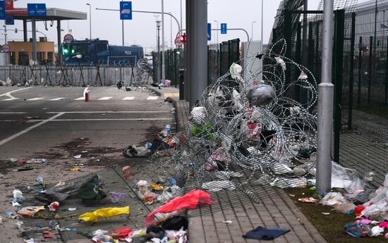 Belarus Poland Border Refugees