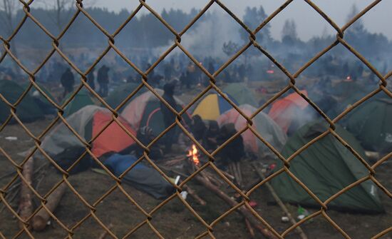 Belarus Poland Border Refugees