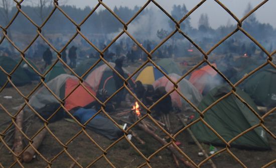 Belarus Poland Border Refugees