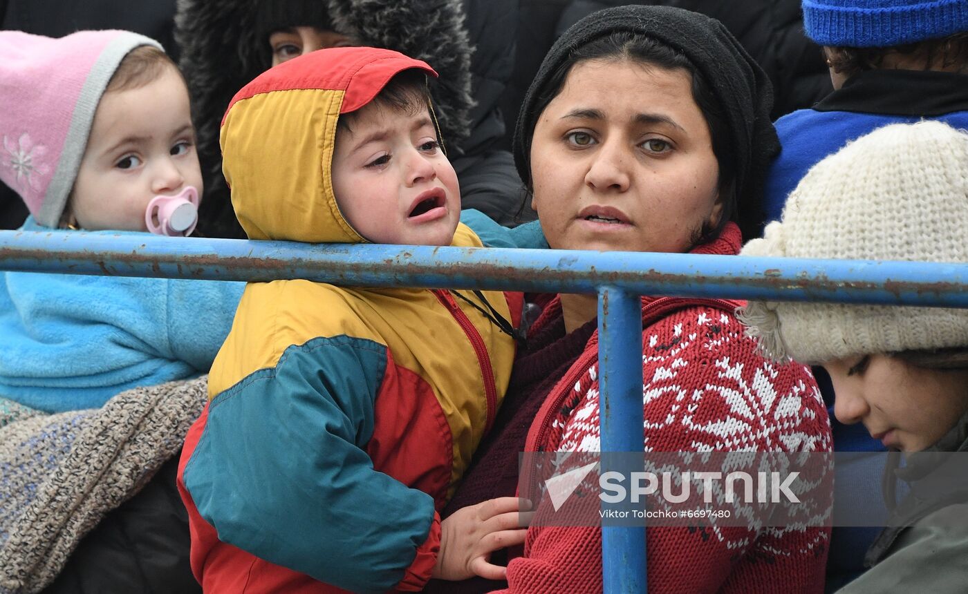 Belarus Poland Border Refugees