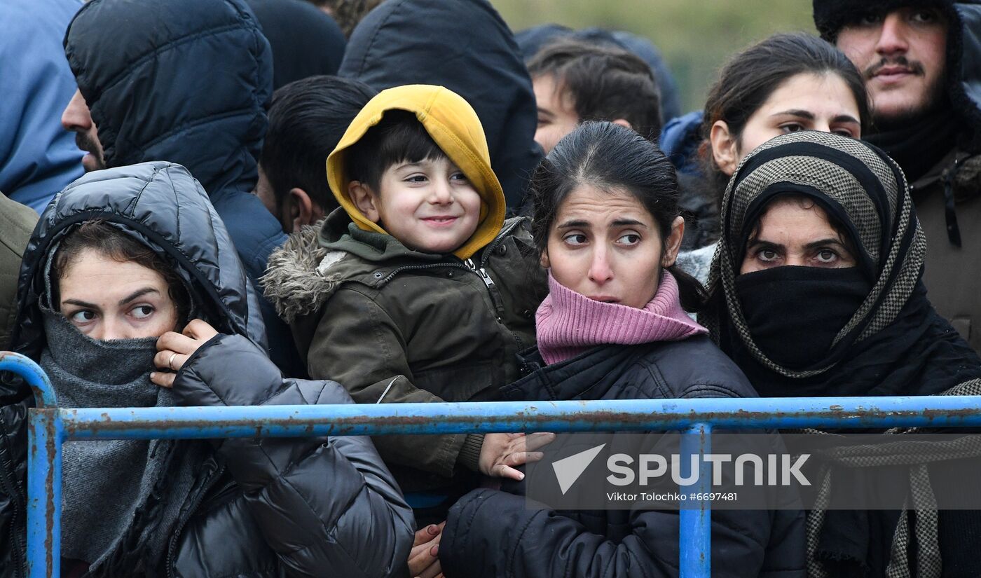 Belarus Poland Border Refugees