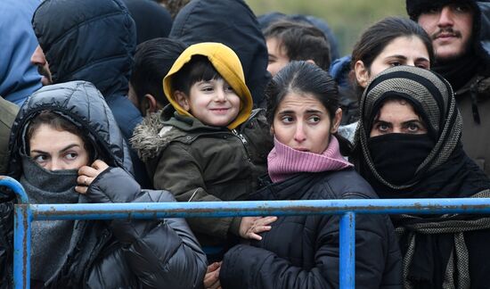 Belarus Poland Border Refugees