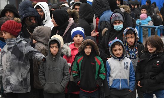 Belarus Poland Border Refugees