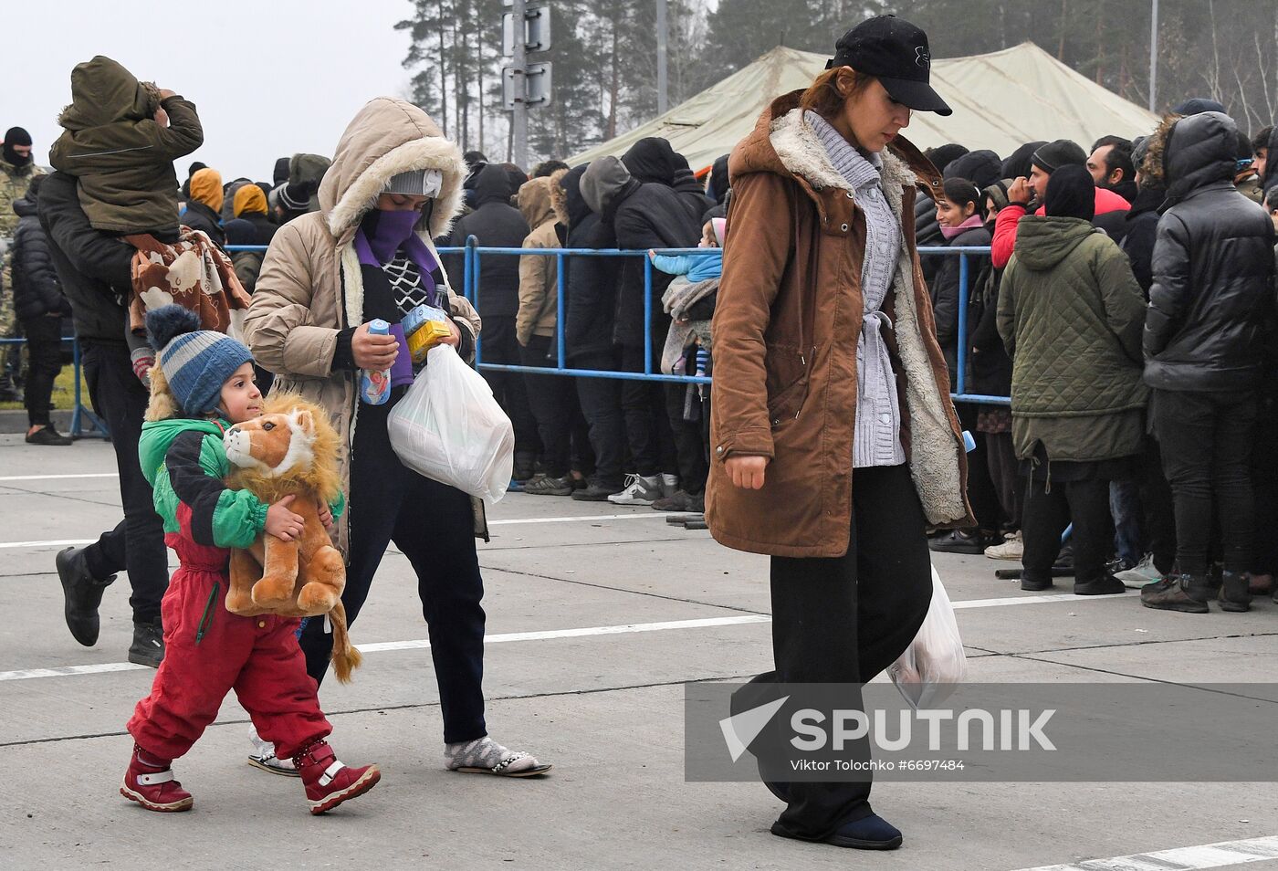 Belarus Poland Border Refugees