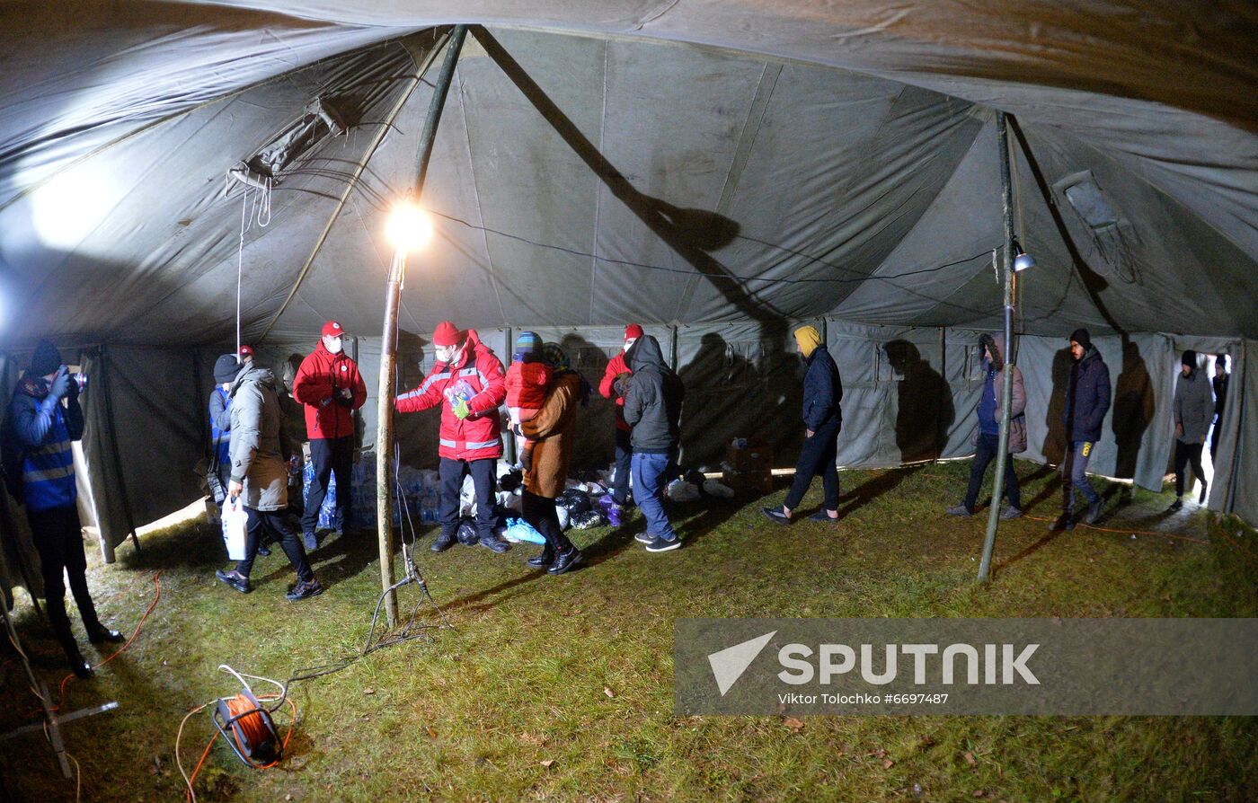 Belarus Poland Border Refugees