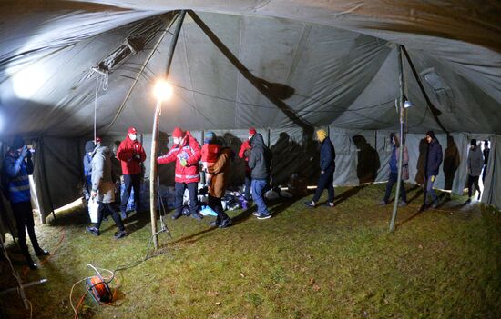 Belarus Poland Border Refugees