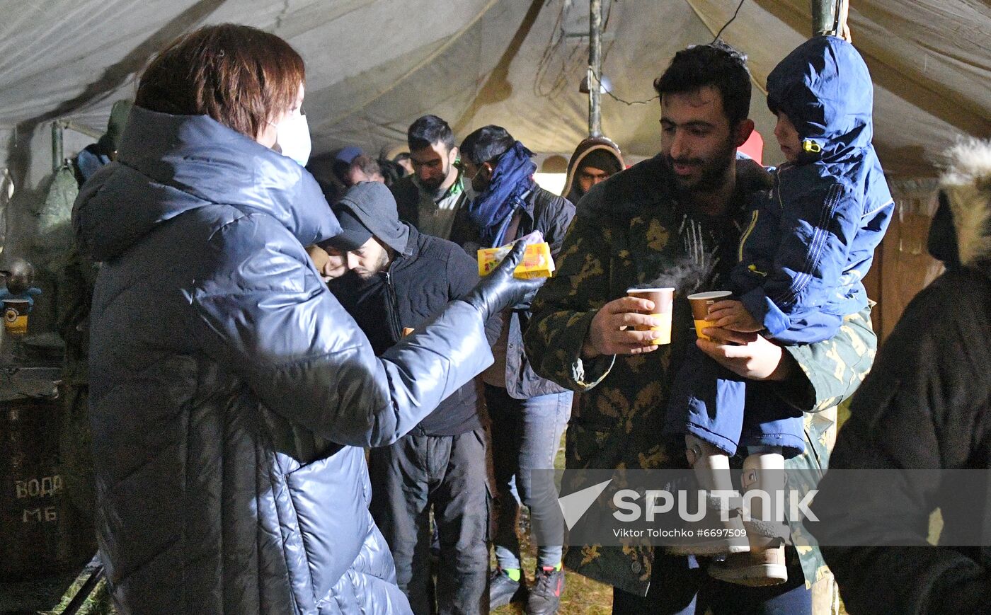 Belarus Poland Border Refugees