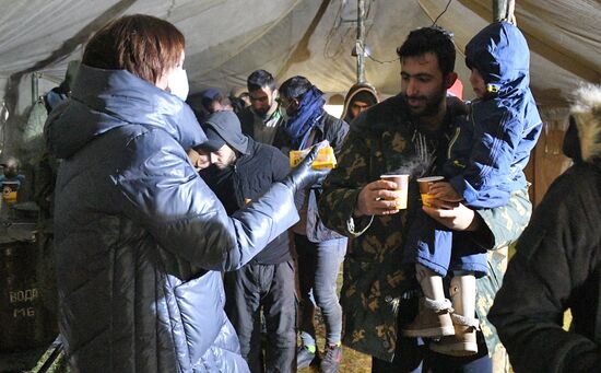 Belarus Poland Border Refugees