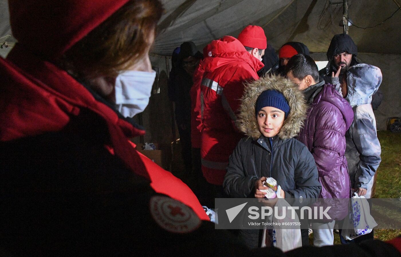Belarus Poland Border Refugees
