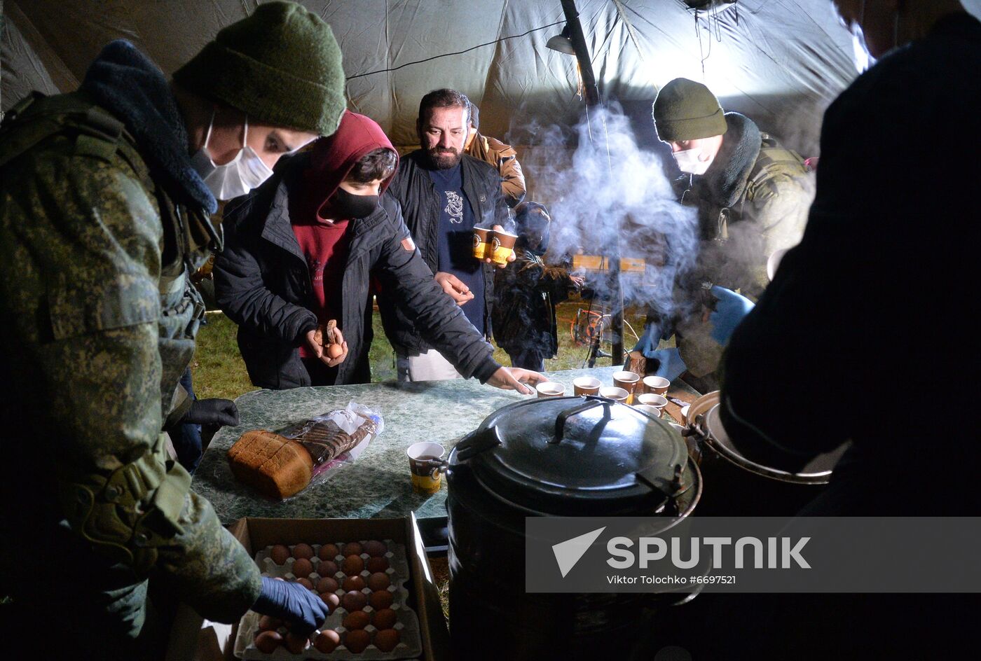 Belarus Poland Border Refugees
