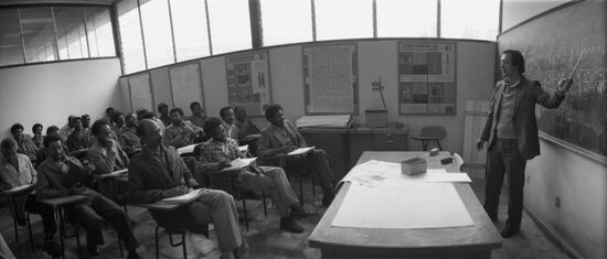 Soviet teachers in Ethiopia