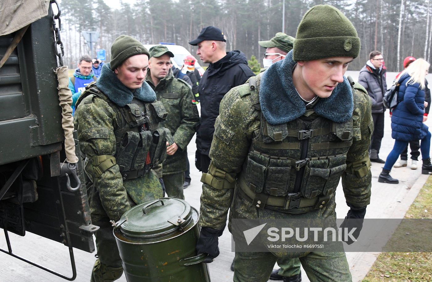 Belarus Poland Border Refugees