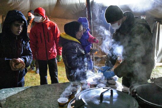 Belarus Poland Border Refugees