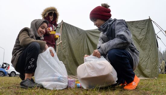 Belarus Poland Border Refugees