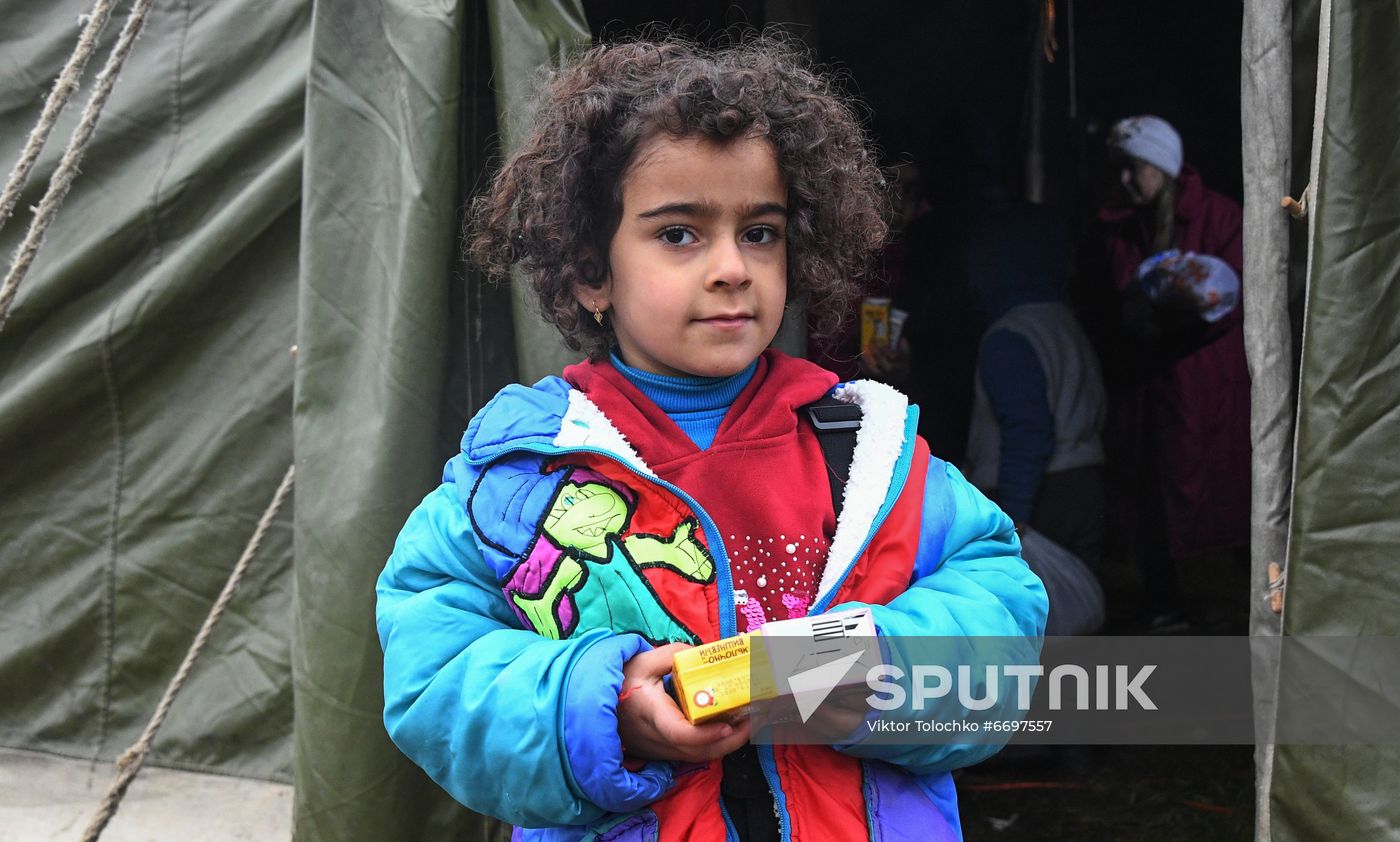 Belarus Poland Border Refugees