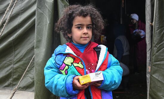 Belarus Poland Border Refugees