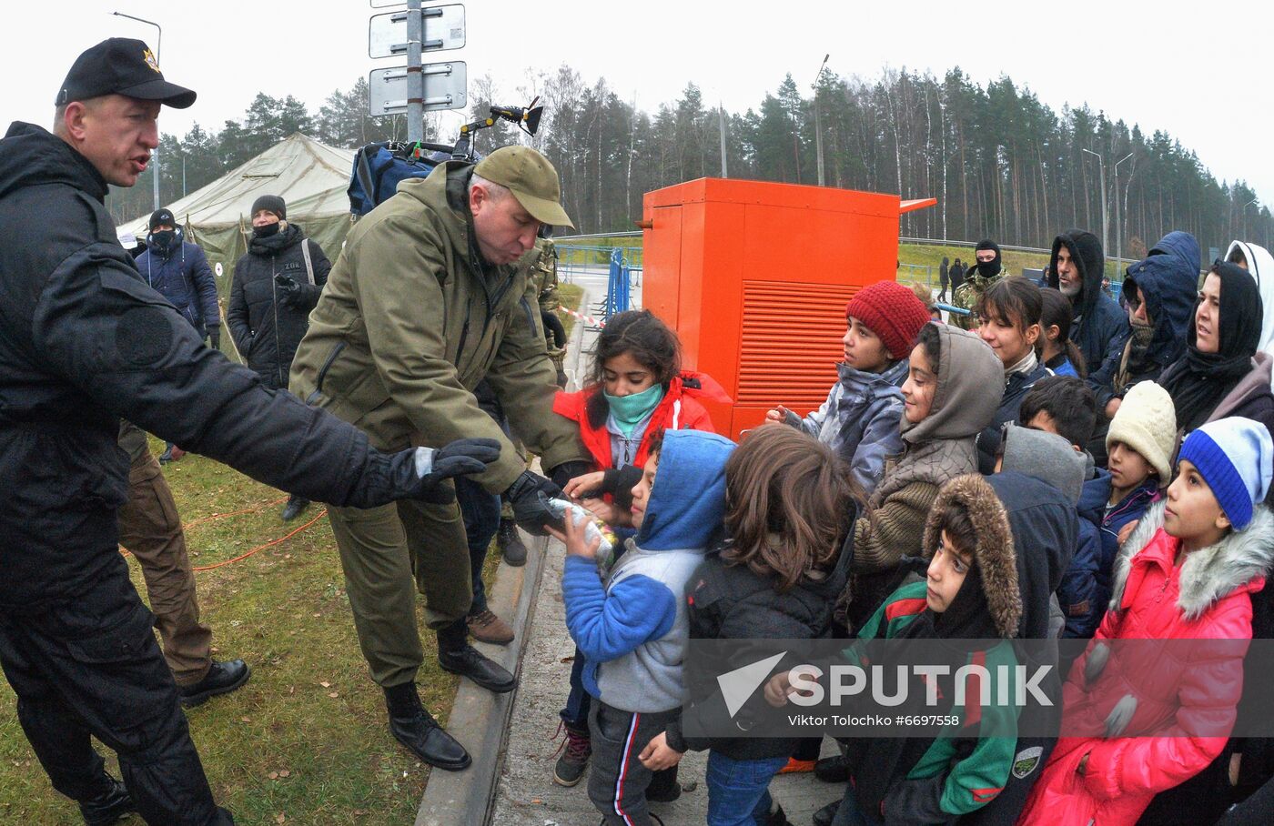 Belarus Poland Border Refugees