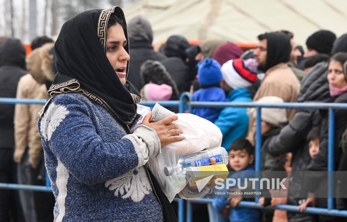 Belarus Poland Border Refugees