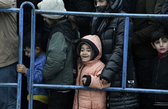 Belarus Poland Border Refugees