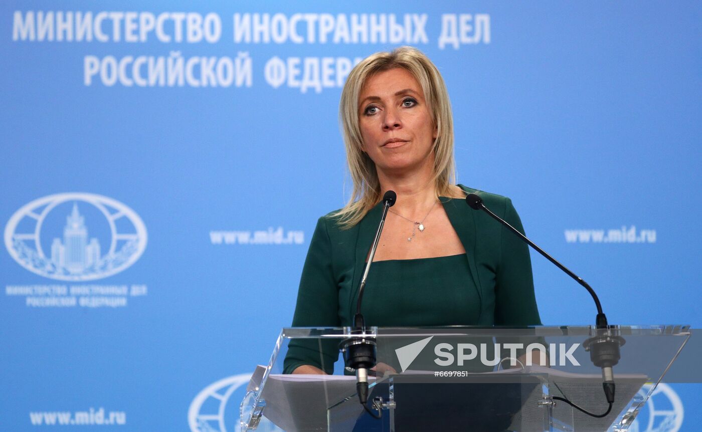 Russia Zakharova Briefing