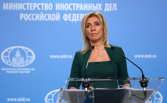 Russia Zakharova Briefing