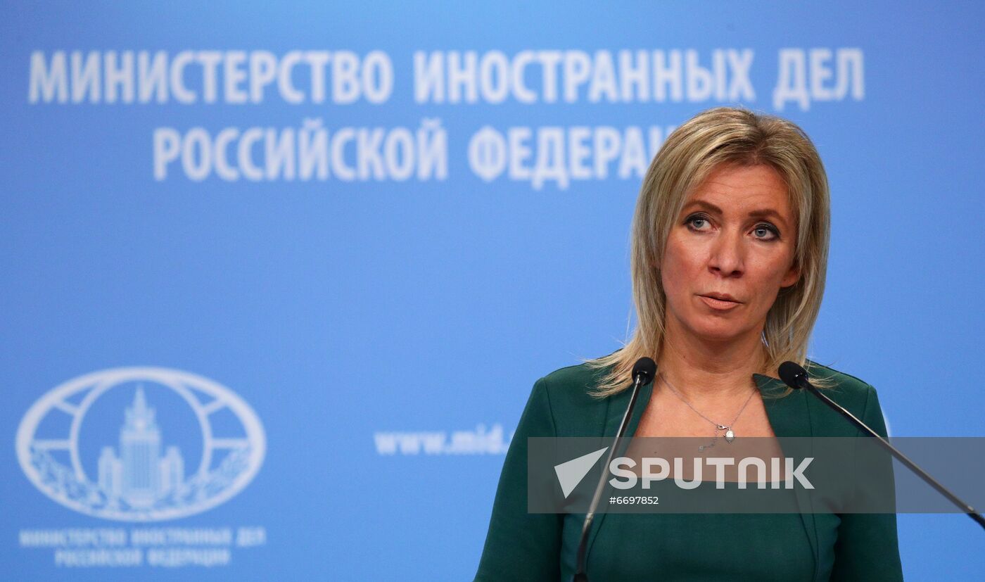 Russia Zakharova Briefing