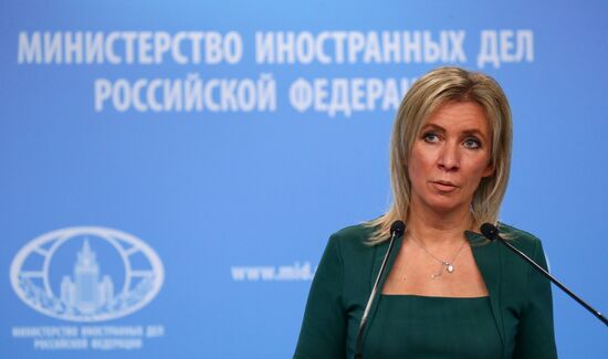 Russia Zakharova Briefing