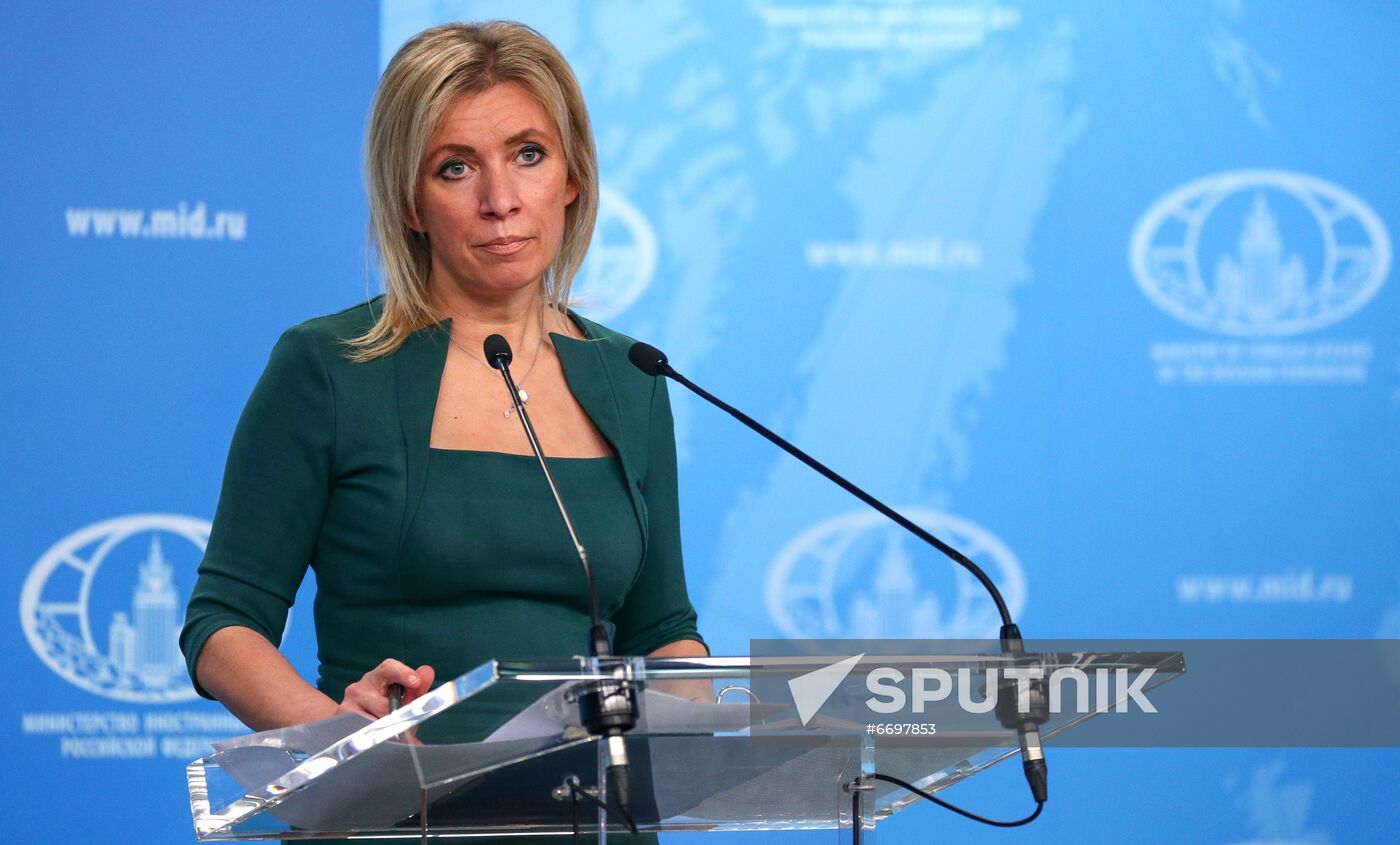 Russia Zakharova Briefing