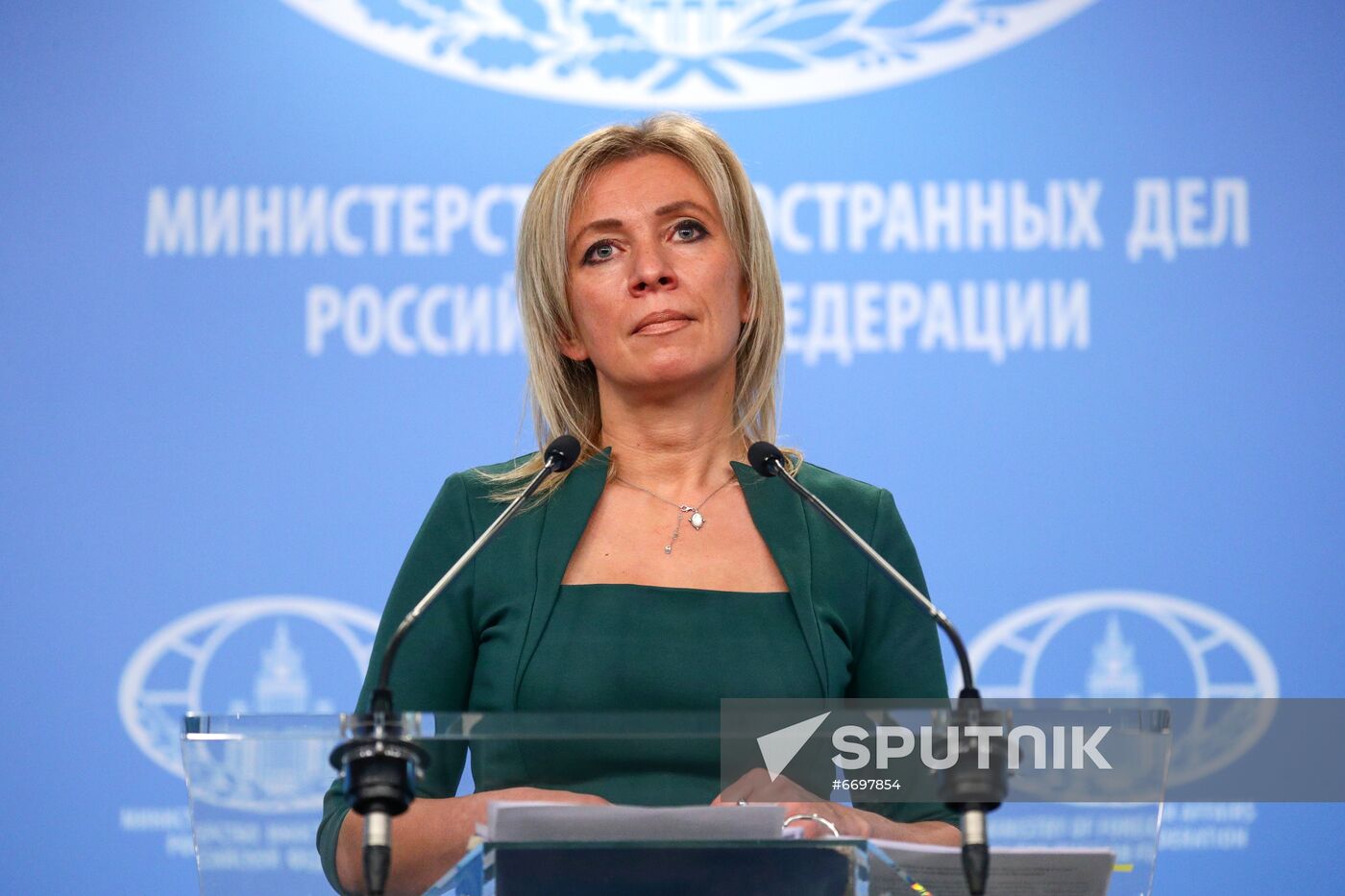 Russia Zakharova Briefing