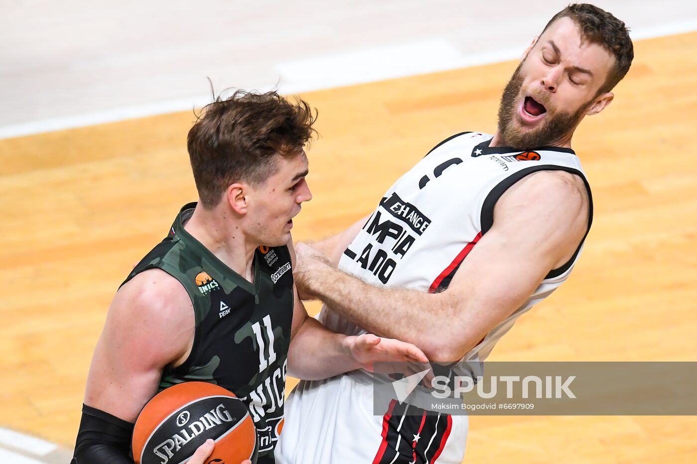 Russia Basketball Euroleague UNICS - Olimpia