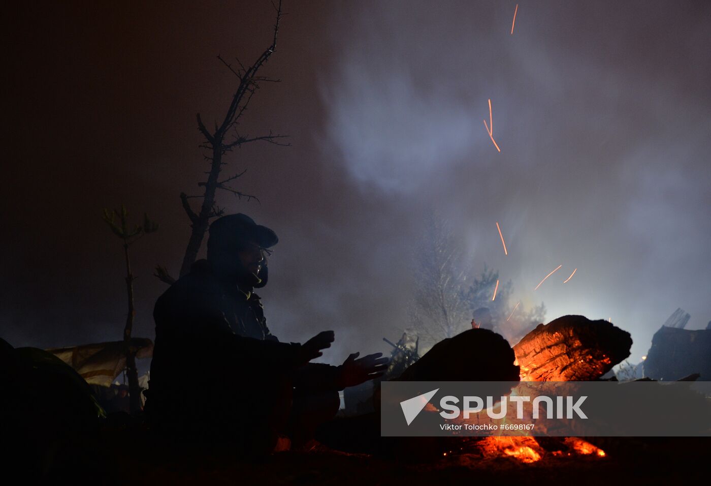 Belarus Poland Border Refugees