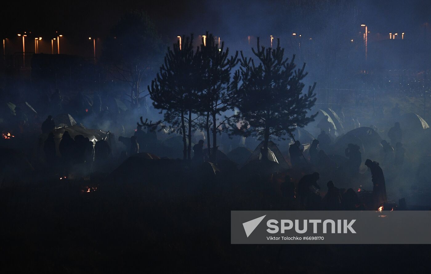 Belarus Poland Border Refugees
