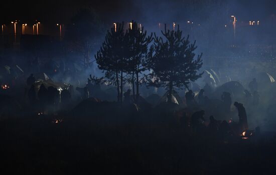 Belarus Poland Border Refugees