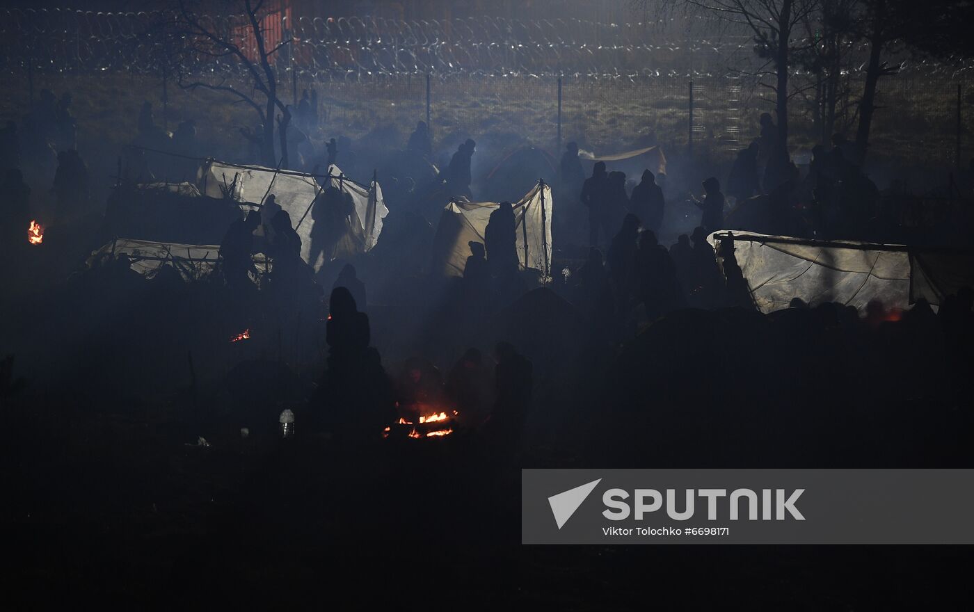 Belarus Poland Border Refugees